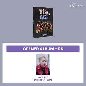 SEVENTEEN (세븐틴) 2ND ALBUM - [TEEN, AGE] (RE-RELEASE) (RS VER. : OPENED ALBUM) - EVE PINK K-POP
