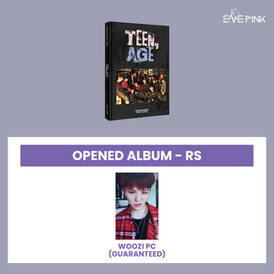 SEVENTEEN (세븐틴) 2ND ALBUM - [TEEN, AGE] (RE-RELEASE) (RS VER. : OPENED ALBUM) - EVE PINK K-POP