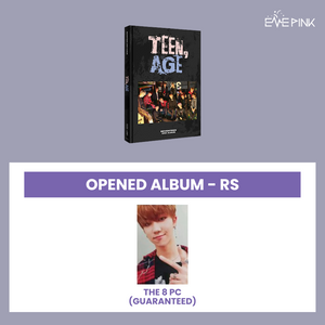 SEVENTEEN (세븐틴) 2ND ALBUM - [TEEN, AGE] (RE-RELEASE) (RS VER. : OPENED ALBUM) - EVE PINK K-POP