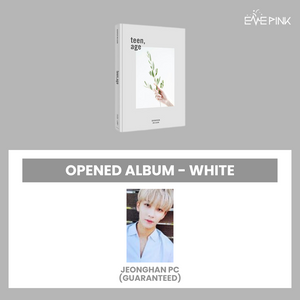 SEVENTEEN (세븐틴) 2ND ALBUM - [TEEN, AGE] (RE-RELEASE) (WHITE VER. : OPENED ALBUM)