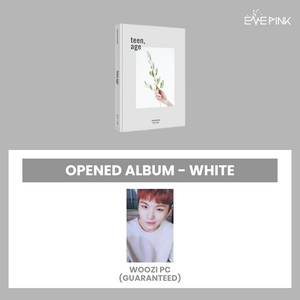 SEVENTEEN (세븐틴) 2ND ALBUM - [TEEN, AGE] (RE-RELEASE) (WHITE VER. : OPENED ALBUM)