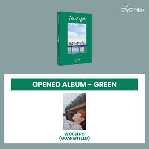 SEVENTEEN (세븐틴) 2ND ALBUM - [TEEN, AGE] (RE-RELEASE) (GREEN VER. : OPENED ALBUM)