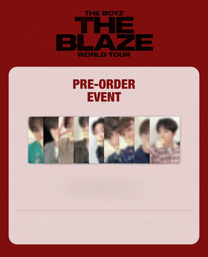 [PRE-ORDER] THE BOYZ (더보이즈) - THE BOYZ [THE BLAZE] WORLD TOUR in SEOUL (QR) - EVE PINK K-POP