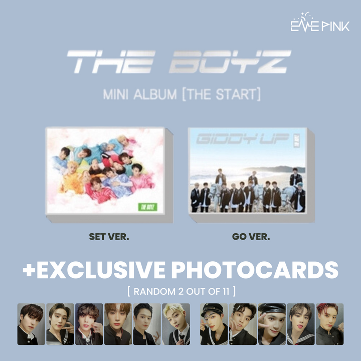 THE BOYZ (더보이즈) 2ND MINI ALBUM - [THE START] (+EXCLUSIVE PHOTOCARDS)
