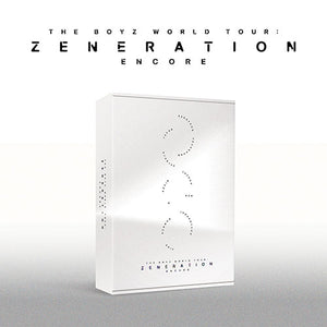 THE BOYZ (더보이즈) - 2ND WORLD TOUR [ZENERATION ENCORE] (QR +PHOTOCARD)