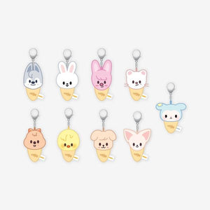 [PRE-ORDER] STRAY KIDS THIS & THAT POP-UP MD - [PLUSH KEYRING ICECREAM Ver.]
