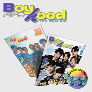 TNX (THE NEW SIX) - 3RD MINI ALBUM [BOYHOOD] - EVE PINK K-POP