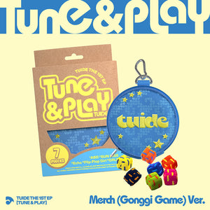 [PRE-ORDER] TUIDE (튜이드) The 1st EP Album - [TUNE & PLAY] (Merch/ Gonggi Game ver.)