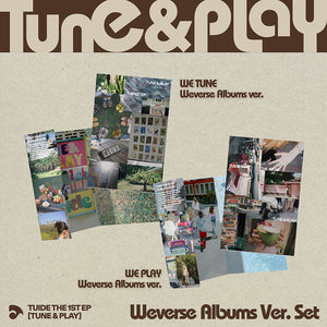 [PRE-ORDER] TUIDE (튜이드) The 1st EP Album - [TUNE & PLAY] (Weverse Albums ver.)