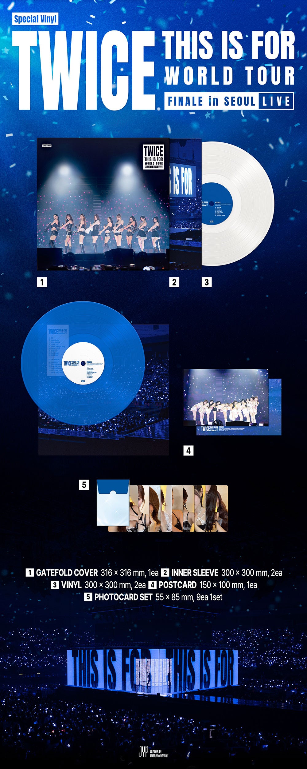 TWICE - THIS IS FOR World Tour Finale in Seoul Live LP | EVE PINK