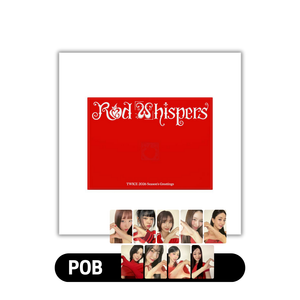 TWICE (트와이스) - 2026 SEASON'S GREETINGS [RED WHISPERS] (+POB)