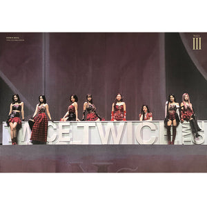TWICE - 4TH WORLD TOUR III IN SEOUL (DVD VER) OFFICIAL POSTER - EVE PINK K-POP