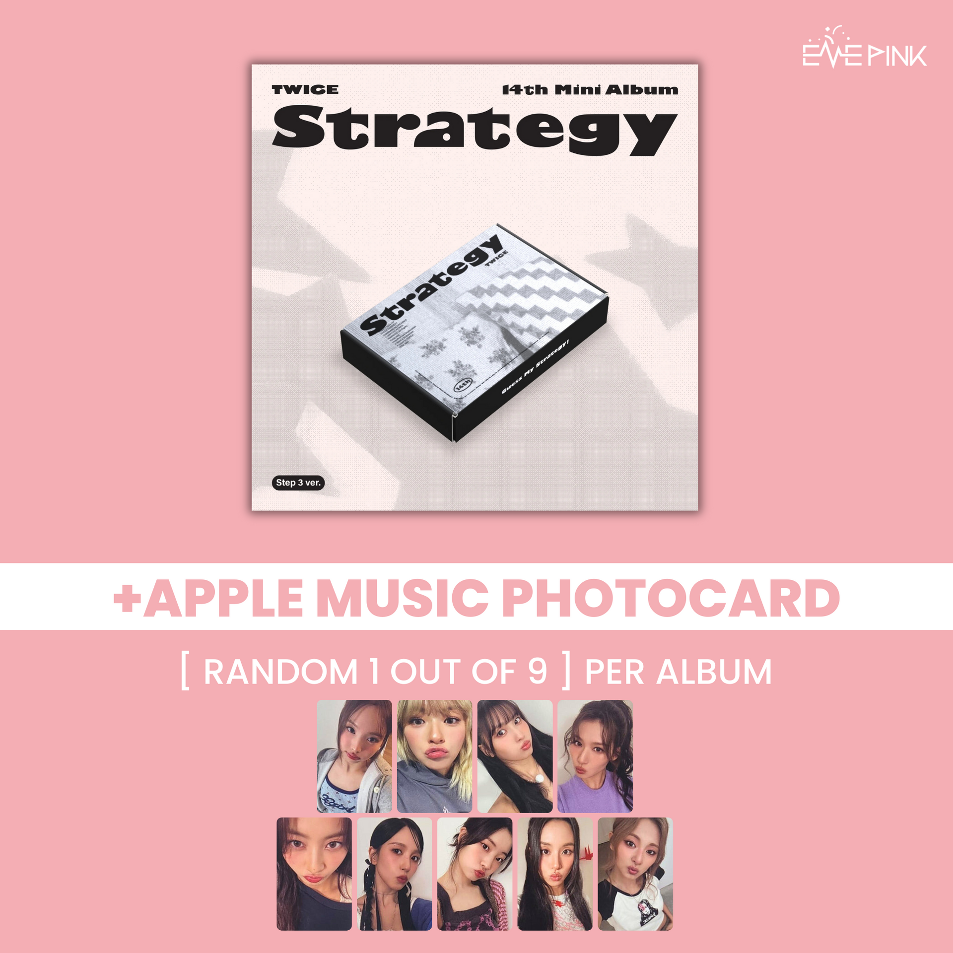 TWICE (트와이스) 14TH MINI ALBUM - [STRATEGY] (+EXCLUSIVE