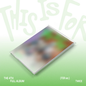 TWICE (트와이스) 4TH FULL ALBUM - [THIS IS FOR] (+POB) - EVE PINK K-POP