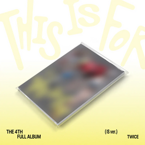 TWICE (트와이스) 4TH FULL ALBUM - [THIS IS FOR] (+POB) - EVE PINK K-POP