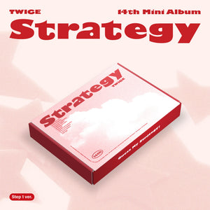 TWICE (트와이스) 14TH MINI ALBUM - [STRATEGY] - EVE PINK K-POP