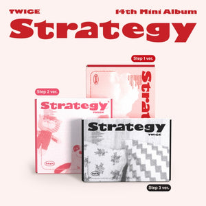TWICE (트와이스) 14TH MINI ALBUM - [STRATEGY] (+EXCLUSIVE PHOTOCARD)