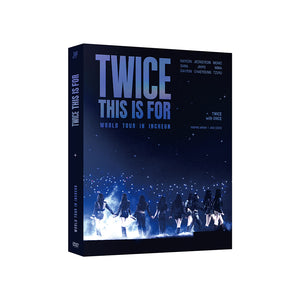 [PRE-ORDER] TWICE (트와이스) ALBUM - TWICE [THIS IS FOR] WORLD TOUR IN INCHEON DVD