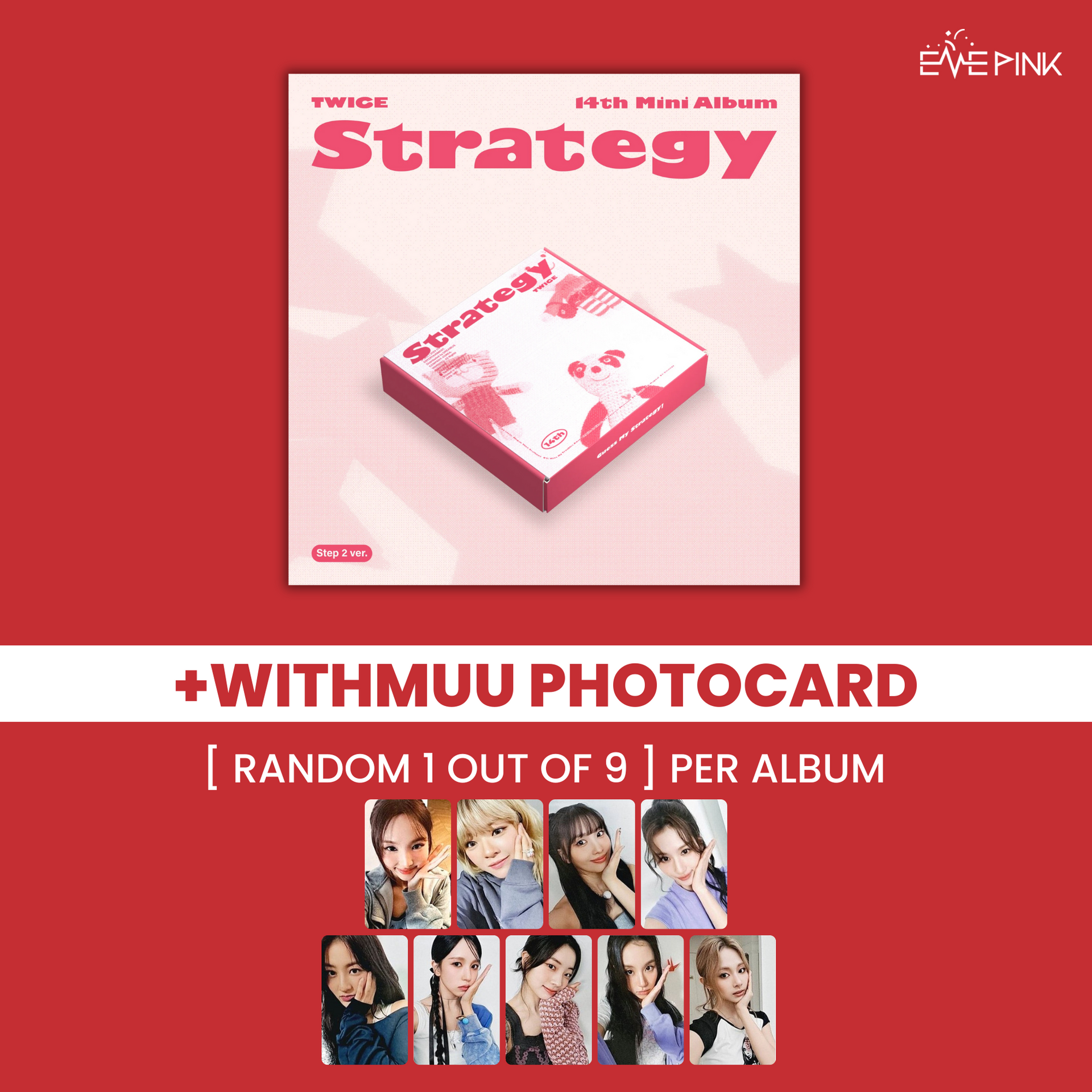 TWICE (트와이스) 14TH MINI ALBUM - [STRATEGY] (+EXCLUSIVE