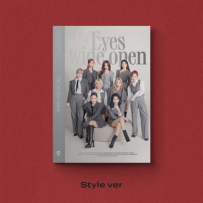 TWICE (트와이스) 2ND FULL ALBUM - [Eyes wide open] (+HOLOGRAM PHOTOCARD)