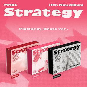 TWICE (트와이스) 14TH MINI ALBUM - [STRATEGY] (Platform_Nemo VER.)