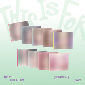 TWICE (트와이스) 4TH FULL ALBUM - [THIS IS FOR] (DIGIPACK ver. +EXCLUSIVE PHOTOCARD) - EVE PINK K-POP