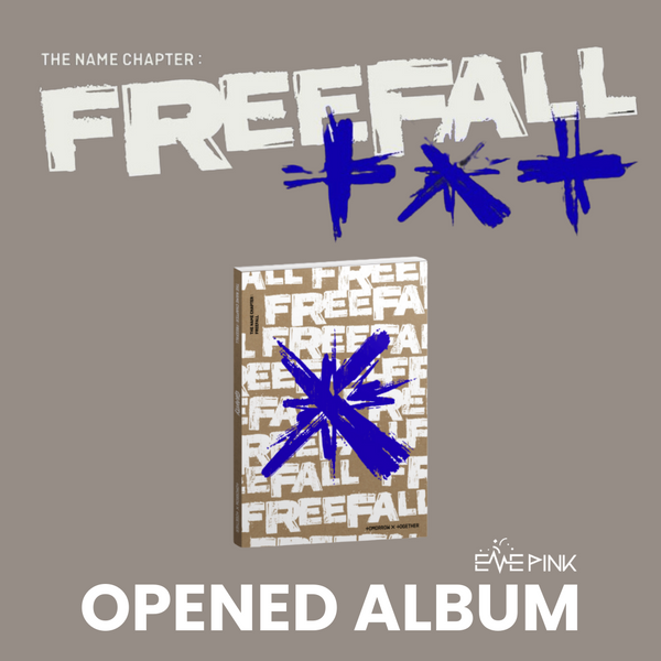 TXT (투모로우바이투게더) - THE NAME CHAPTER: FREEFALL (GRAVITY Ver. : OPENED ALBUM)