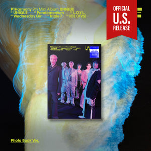 [PRE-ORDER] (U.S. VER.) P1HARMONY (피원하모니) 9th MINI ALBUM - [UNIQUE] (PHOTOBOOK VER. + POP-UP EXCLUSIVE PHOTOCARD)