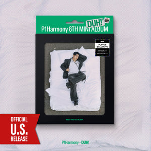 (U.S. VER.) P1HARMONY (피원하모니) 8TH MINI ALBUM - [DUH!] (COMPACT/ H VER. +POP-UP EXCLUSIVE PHOTOCARD)