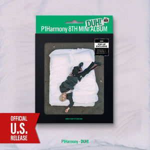 (U.S. VER.) P1HARMONY (피원하모니) 8TH MINI ALBUM - [DUH!] (COMPACT/ H VER. +POP-UP EXCLUSIVE PHOTOCARD)