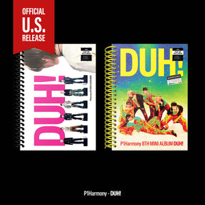 (U.S. VER.) P1HARMONY (피원하모니) 8TH MINI ALBUM - [DUH!] (PHOTOBOOK VER. +POP-UP EXCLUSIVE PHOTOCARD)