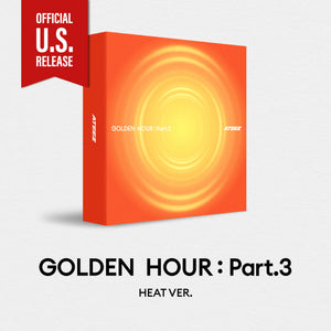 [AUTOGRAPHED CD] (U.S. VER.) ATEEZ (에이티즈) 12TH MINI ALBUM - [GOLDEN HOUR : Part.3] (PHOTOBOOK VER.)