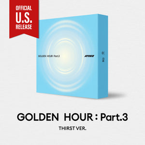 [AUTOGRAPHED CD] (U.S. VER.) ATEEZ (에이티즈) 12TH MINI ALBUM - [GOLDEN HOUR : Part.3] (PHOTOBOOK VER.)