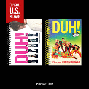 [AUTOGRAPHED CD] (U.S. VER.) P1HARMONY (피원하모니) 8TH MINI ALBUM - [DUH!] (PHOTOBOOK VER. +U.S. EXCLUSIVE PHOTOCARD)