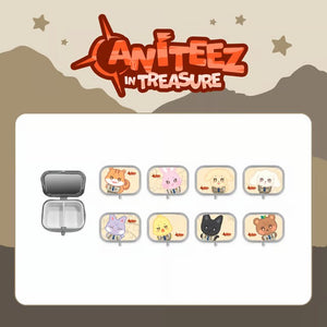 ATEEZ X ANITEEZ IN TREASURE MD - [TREASURE TIN CASE] - EVE PINK K-POP