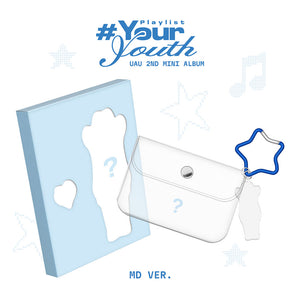 [PRE-ORDER] UAU (유아유) 2nd Mini Album - [Playlist #Your Youth] (MD VER.)