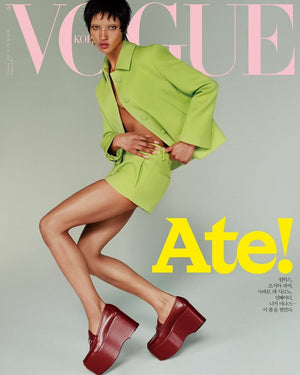 VOGUE KOREA - FEBRUARY 2024 [COVER: GEORGIA PALMER, INSIDE: FELIX] - EVE PINK K-POP