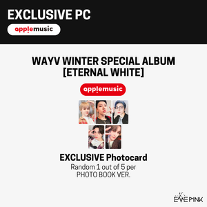 WAYV (웨이션브이) Winter Special Album - [白色定格 (Eternal White)] (Photo Book Ver. +EXCLUSIVE PHOTOCARD) - EVE PINK K-POP