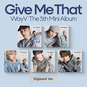 WAYV (웨이션브이) 5TH MINI ALBUM - [GIVE ME THAT] (DIGIPACK VER) - EVE PINK K-POP