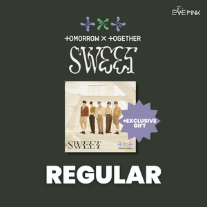 TXT (투모로우바이투게더) JAPANESE ALBUM - [SWEET] (Regular Edition (First Press)) (+EXCLUSIVE GIFT) - EVE PINK K-POP