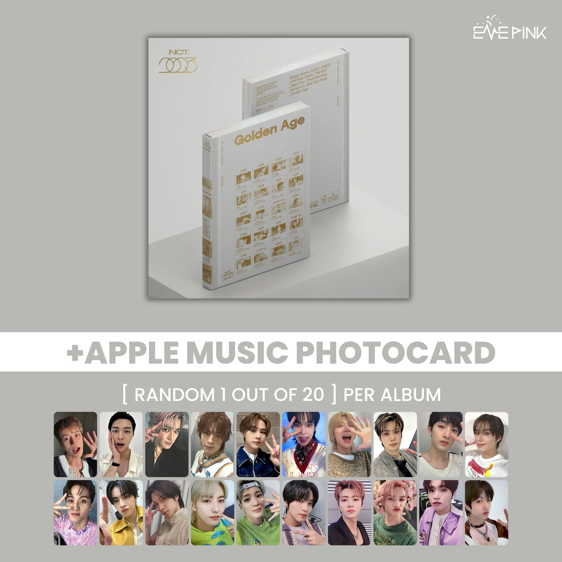 NCT (엔시티) ALBUM - [GOLDEN AGE] (Archiving Ver.) (+ EXCLUSIVE