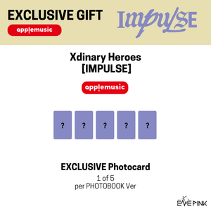 [PRE-ORDER] Xdinary Heroes (엑스디너리 히어로즈) 9th Mini Album - [IMPULSE] (BACKSTAGE / Band of Outsiders Ver. + EXCLUSIVE PHOTOCARD)