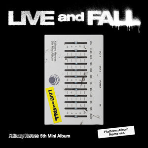 XDINARY HEROES (엑스디너리 히어로즈) 5TH MINI ALBUM - [LIVE and FALL] (PLATFORM ALBUM VER.) - EVE PINK K-POP