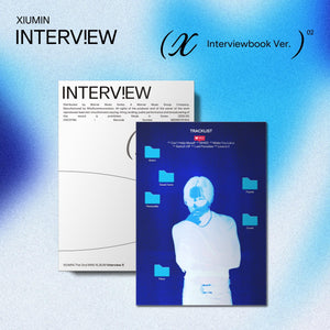 XIUMIN (시우민) ALBUM - [Interview X] (Interviewbook Ver. +EXCLUSIVE PHOTOCARD)