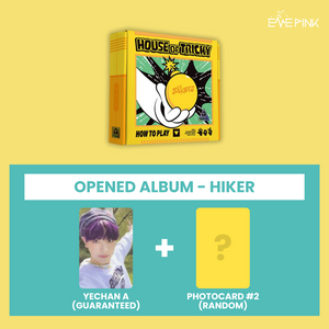 (KOR VER.) XIKERS (싸이커스) 2ND MINI ALBUM - [HOUSE OF TRICKY: How To Play] (HIKER VER. : OPENED ALBUM)