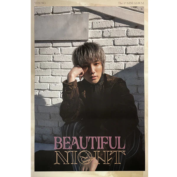 YESUNG - BEAUTIFUL NIGHT (BEAUTIFUL VER) OFFICIAL POSTER