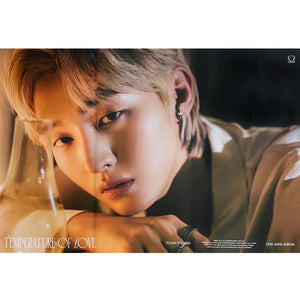 YOON JISUNG - TEMPERATURE OF LOVE (21F VER) OFFICIAL POSTER - EVE PINK K-POP