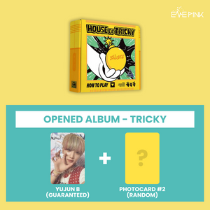 (KOR VER.) XIKERS (싸이커스) 2ND MINI ALBUM - [HOUSE OF TRICKY: How To Play] (TRICKY VER. : OPENED ALBUM)