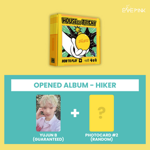 (KOR VER.) XIKERS (싸이커스) 2ND MINI ALBUM - [HOUSE OF TRICKY: How To Play] (HIKER VER. : OPENED ALBUM)