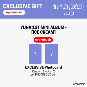 YUNA (유나 ITZY) 1st Mini Album - [Ice Cream] (Photobook Ver. +EXCLUSIVE PHOTOCARD)